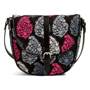 Vera Bradley Slim Saddle Bag in Northern Lights